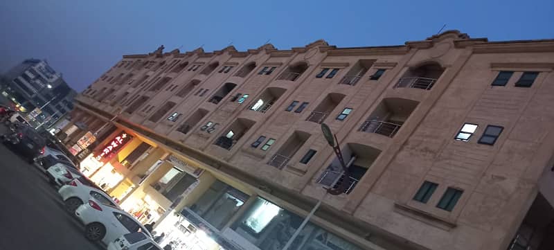 Two bed corner flat for sale in bahria town 5