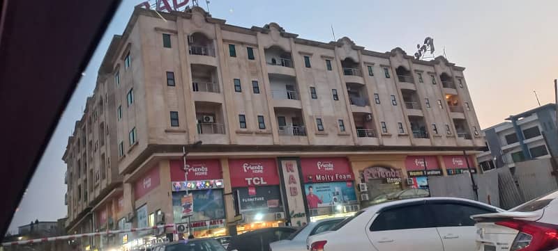 Two bed corner flat for sale in bahria town 8