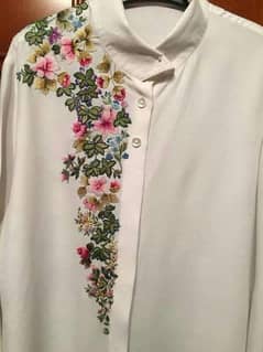 hand embroidery design shirt