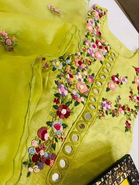 hand embroidery design shirt 2