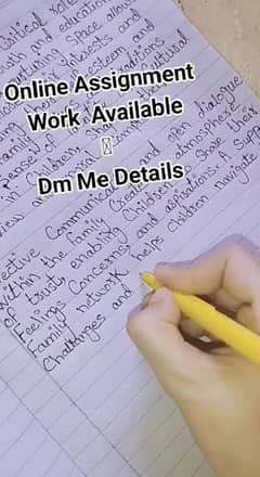 assignment work any type of assignments 0
