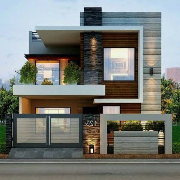 Architect Servicesنقشہ نویسI nterior/3D Views/House map/autocad//House 11