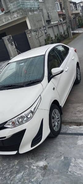 TOYOTA. Yaris for rent without Driver/ self drive/ car rental Lahore 6