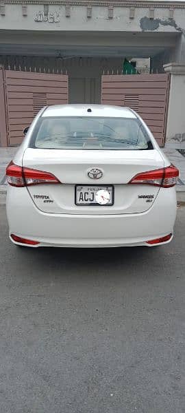 TOYOTA. Yaris for rent without Driver/ self drive/ car rental Lahore 7