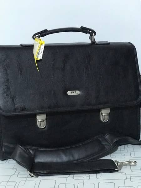 Imported leather laptop bag / Office bag / Documents bag 0