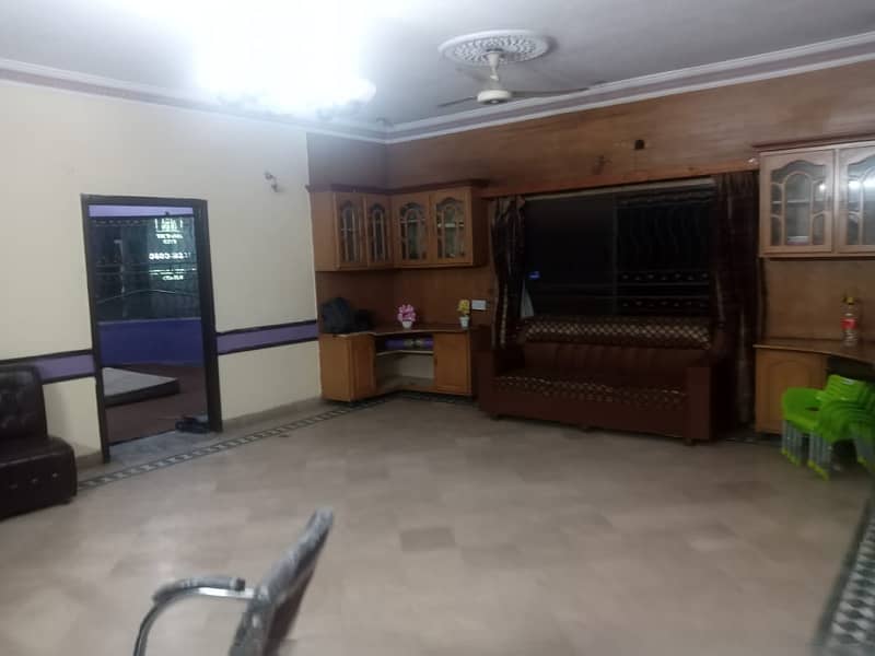 1 Kanal Double Story Building Old House 4 Unit On Main Boulevard Wapda Town Super Hot Location Solid Construction Surrounding International Brands 25