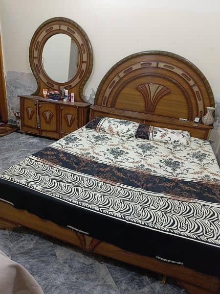 Bed, Mattress and Dressing. 4
