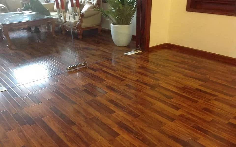 vinyl floor, wooden floor, 3D floor, PVC | Wooden curtains & blinds 4