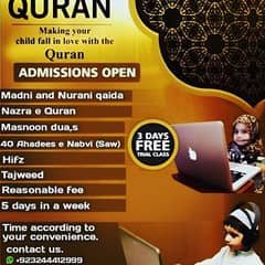 Female Quran teacher Online/home toution 0