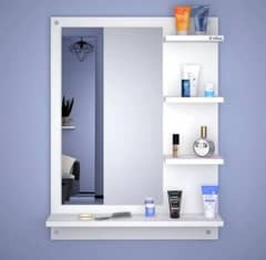 Wall Dressing table with shelfs