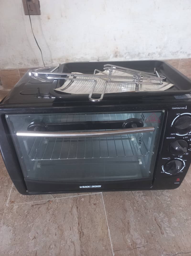 Black and decker tooster oven 3