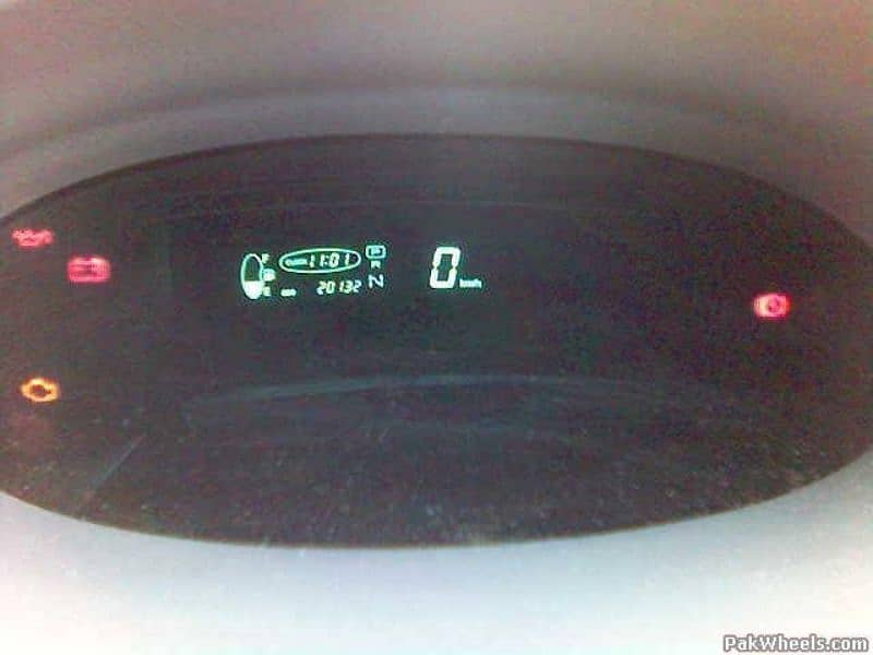 Toyota Vitz digital speedometer 5