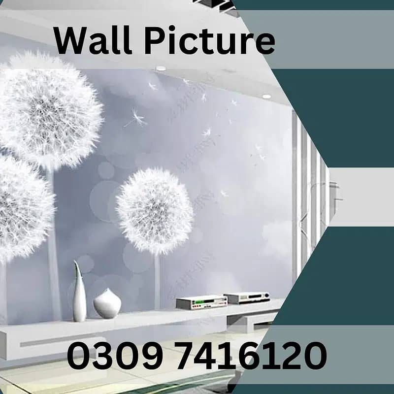 3D Wallpapers for Kids Bedrooms, Drawing room, Bed room, and Offices 14