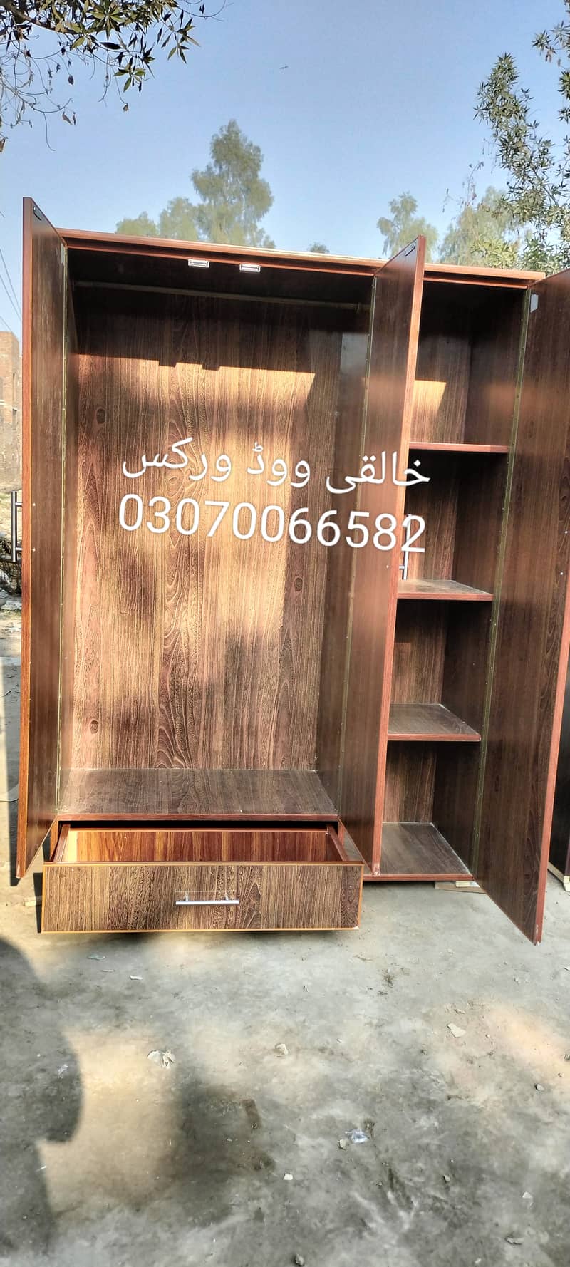 Wood wardrobes available or wood work 3
