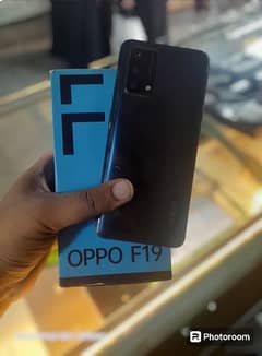 oppo f19 6/128 9bay10 condition with box and charger 0