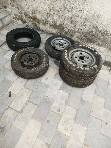Mehran 12 size Rims Tyres 2