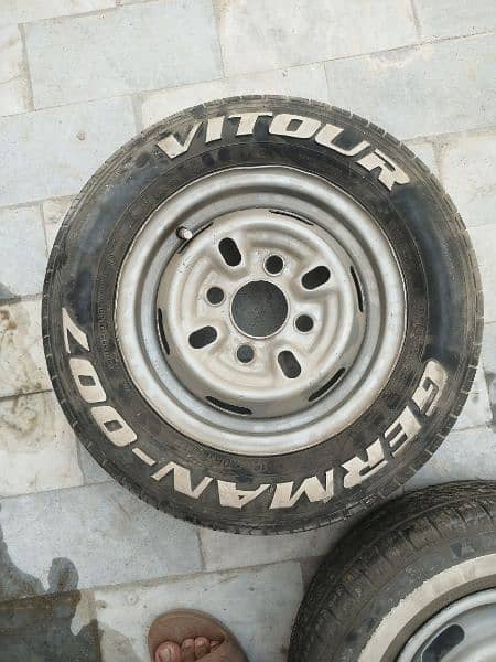 Mehran 12 size Rims Tyres 5