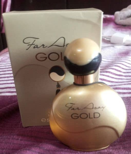 Far Away Gold brand new perfume 3