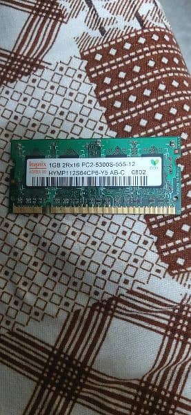 Laptop RAM 1 GB PC 2, DDR 2 2