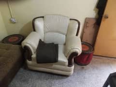 A one condition sofa set