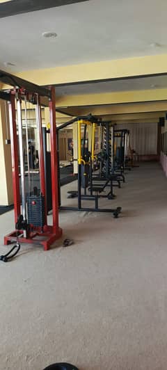 complete gym setup for sale  / gym equipments & machines
