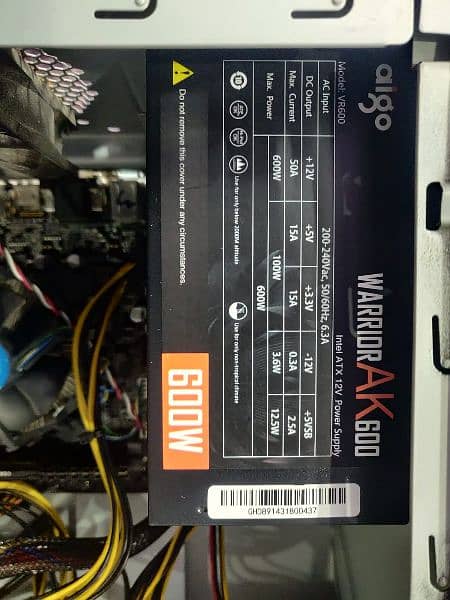 Gaming PC Core I5 6th Generations 8 Gb Ram 3.5TB Harddisk & 125Gb Ssd 6