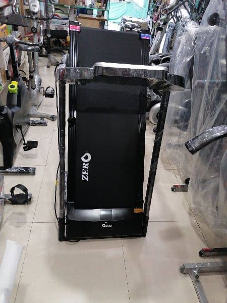 zero treadmill RT15 for 100kg brand new with all accessories i 4