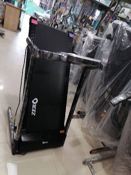 zero treadmill RT15 for 100kg brand new with all accessories i 5