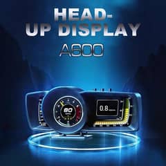 Heads Up Display Auto Display Obd2+gps Gauge Security Hud Alarm