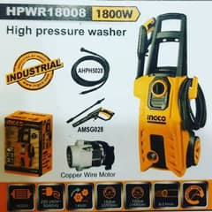 INGCO industrial High Pressure Car Washer - 2200 Psi, Copper Motor