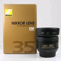 Nikon 35mm F/1.8G | Brand New Lens | Box Pack | 1 Year Warranty