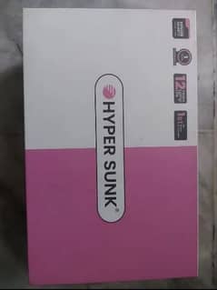 Hypersunk IPL permanent hair removal device