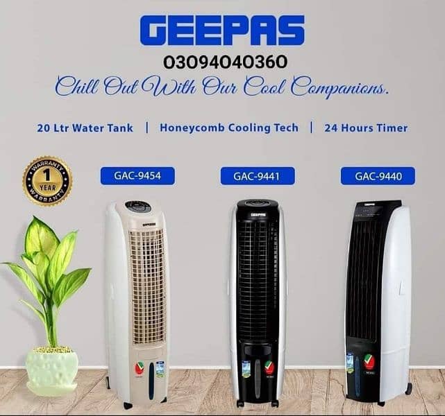 imported Nanjiren/Geepas chiller AC Air Room cooler limited stock 2