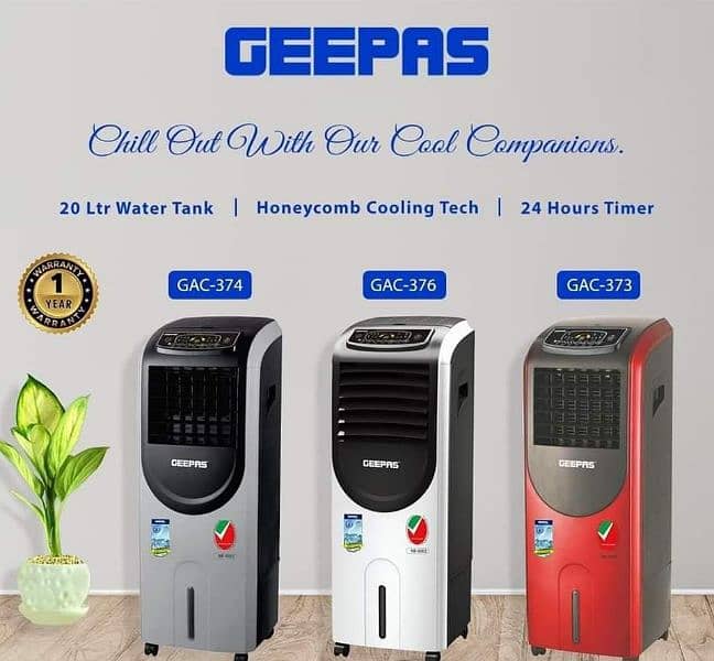 imported Nanjiren/Geepas chiller AC Air Room cooler limited stock 1
