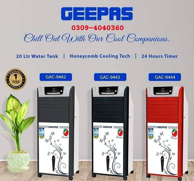 imported Nanjiren/Geepas chiller AC Air Room cooler limited stock 2