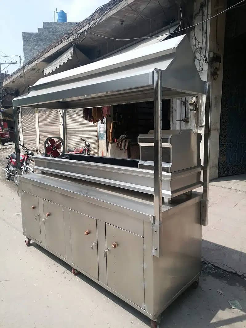 BBQ counter,Shawarma Counter , Hot Plates SS Best Quality 14