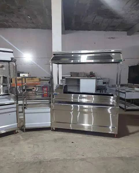 BBQ counter,Shawarma Counter , Hot Plates SS Best Quality 8