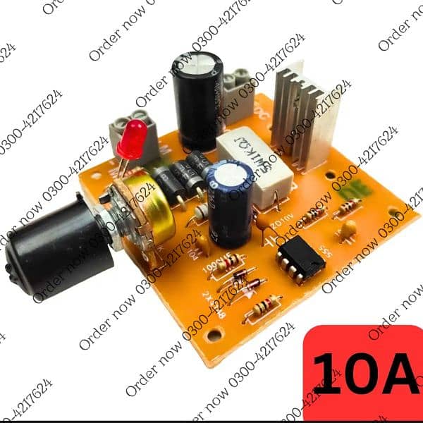 12V 10A High Power DC Car Fan Speed Controller / Dimmer | 1