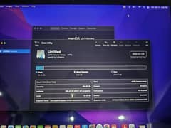Macbook Pro 2017 
13 inch 
MacOs 12.7
SSD 512 GBs
Ram 8 GBs