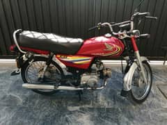 Honda CD 70 2016 Good Condition for Sale.