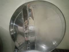 Big size 3.5 foot chanay Wala new steel  patila