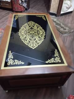 new condition only one month used centre table high quality