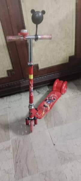 scooty red colour brand new only one day used 1