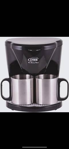 cyber coffee maker black color imported