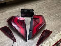 Honda civic led back lights and Android panel 0