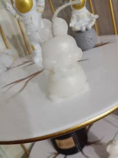 small little bunny candle