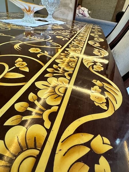 Premium Dinning table for sale with 8 chairs 5