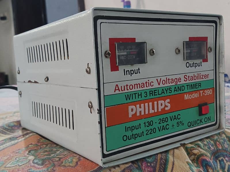 Stabilizer Philips 220Volt AC (For Fridge etc. ) 3