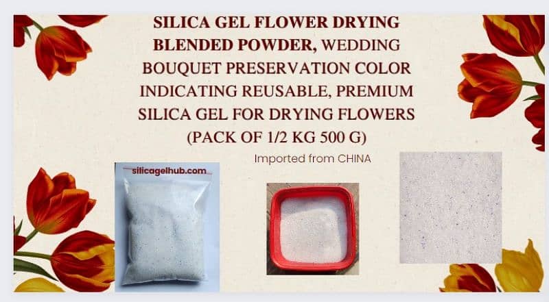 Silica Gel For Drying Flowers - Silica Gel Fresh Stock For Sale 3
