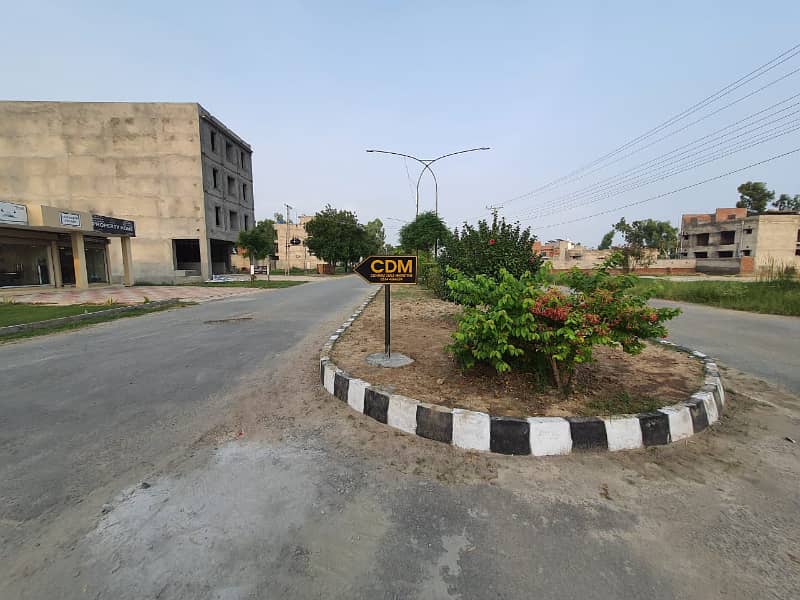 82 Lac 4 Marla Commercial Plot 100 Feet Road For Sale 0